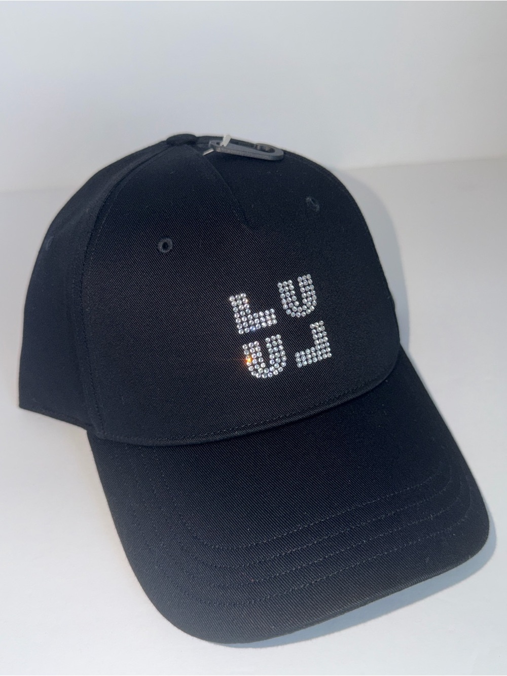 🆕 LULULEMON Structured Ball Cap Jewelled NWT Black Size L/XL - Picture 4 of 16